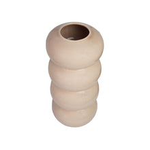 Load image into Gallery viewer, Vase Lana Beige Top View
